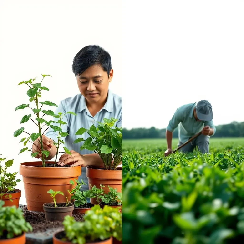 プランター菜園と地植えでの違い