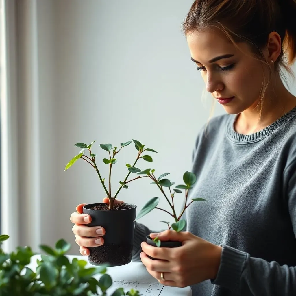 観葉植物の土替え方法：ステップバイステップガイド